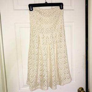 Cooperative Daisy Inspired Strapless Dress
